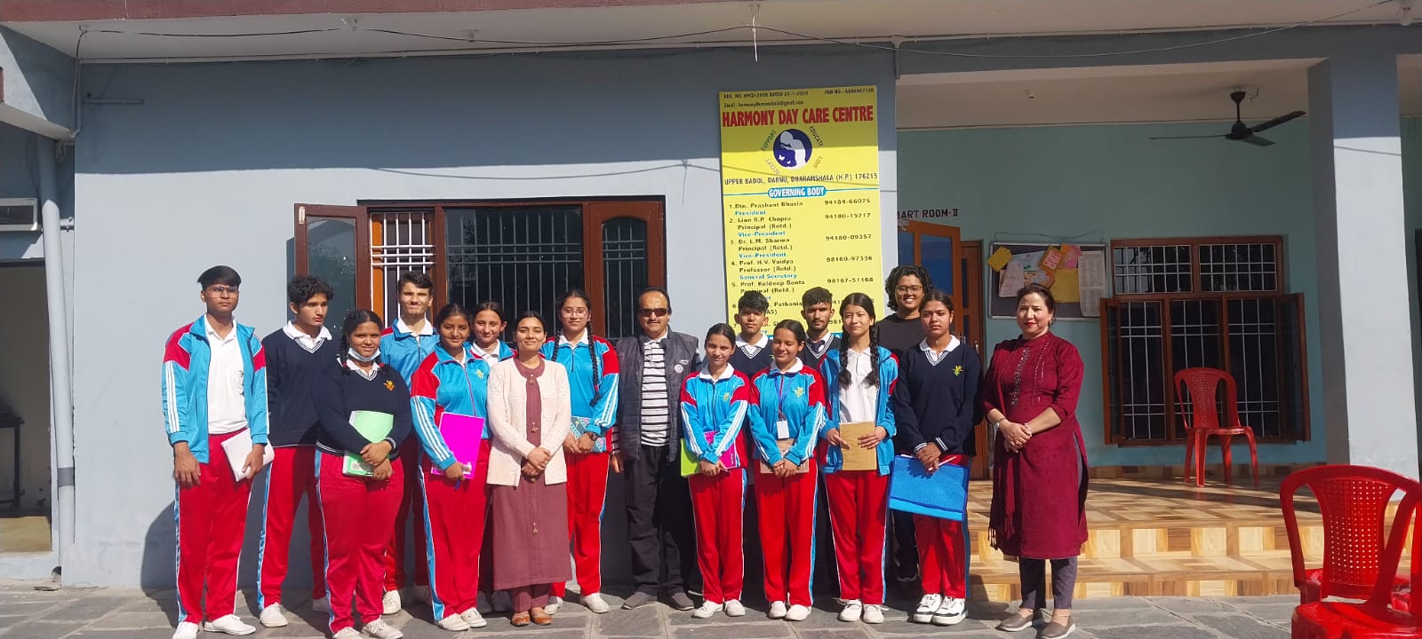 Educational Visit to Harmony Day Care Centre for Differently Abled Children, Dharamsala